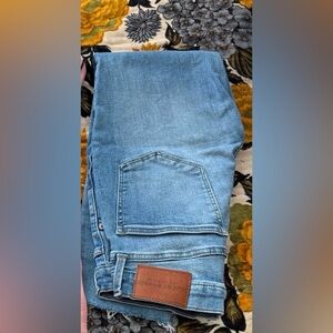 Lucky Brand Skinny 4/27 Frayed Hem Jeans